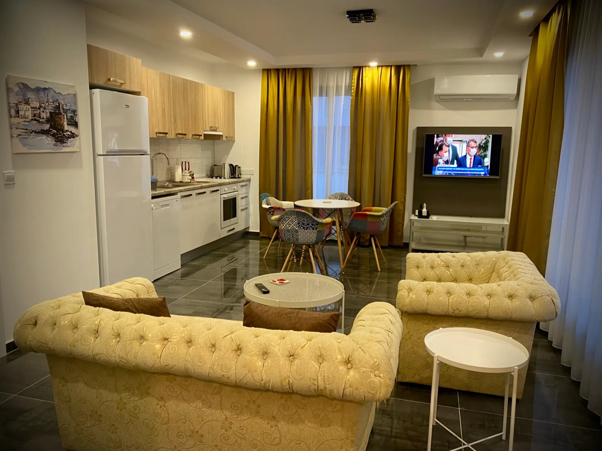 Yasemin Residence Nicosia Center 2 Bedroom 2 Bathroom Apartment